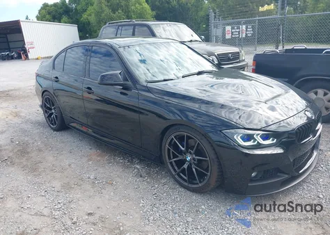 2016 BMW 328I from USA, damaged, VIN WBA8E9G52GNT81399
